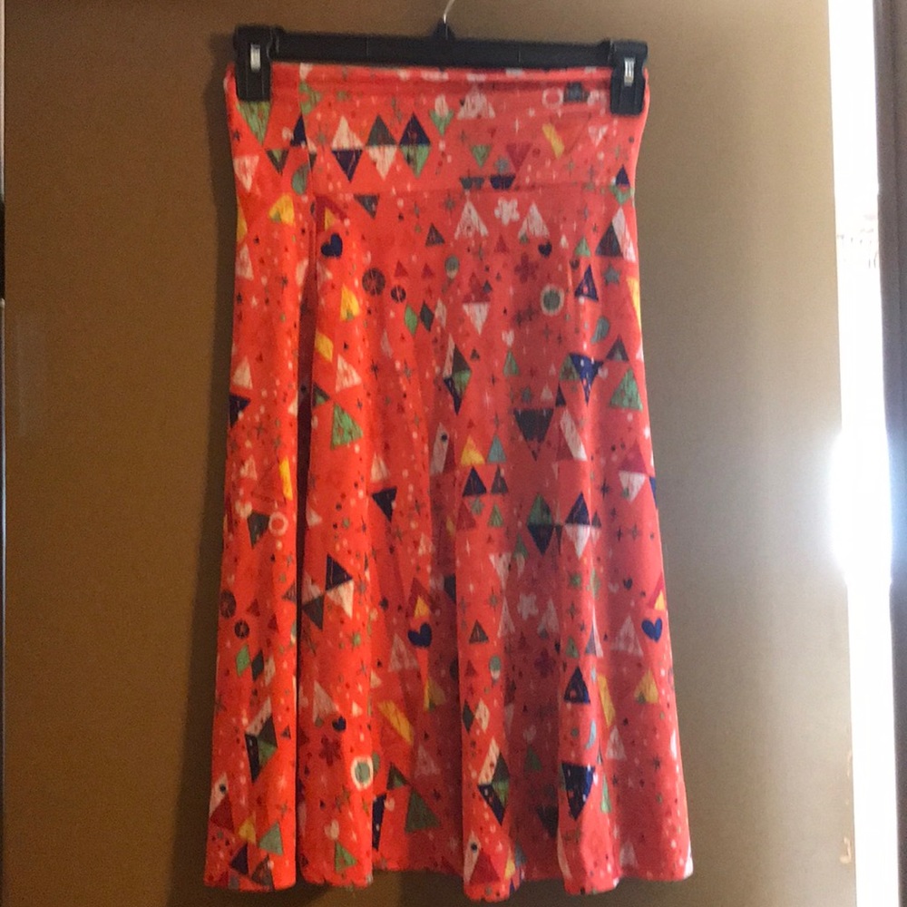 Knee length skirt